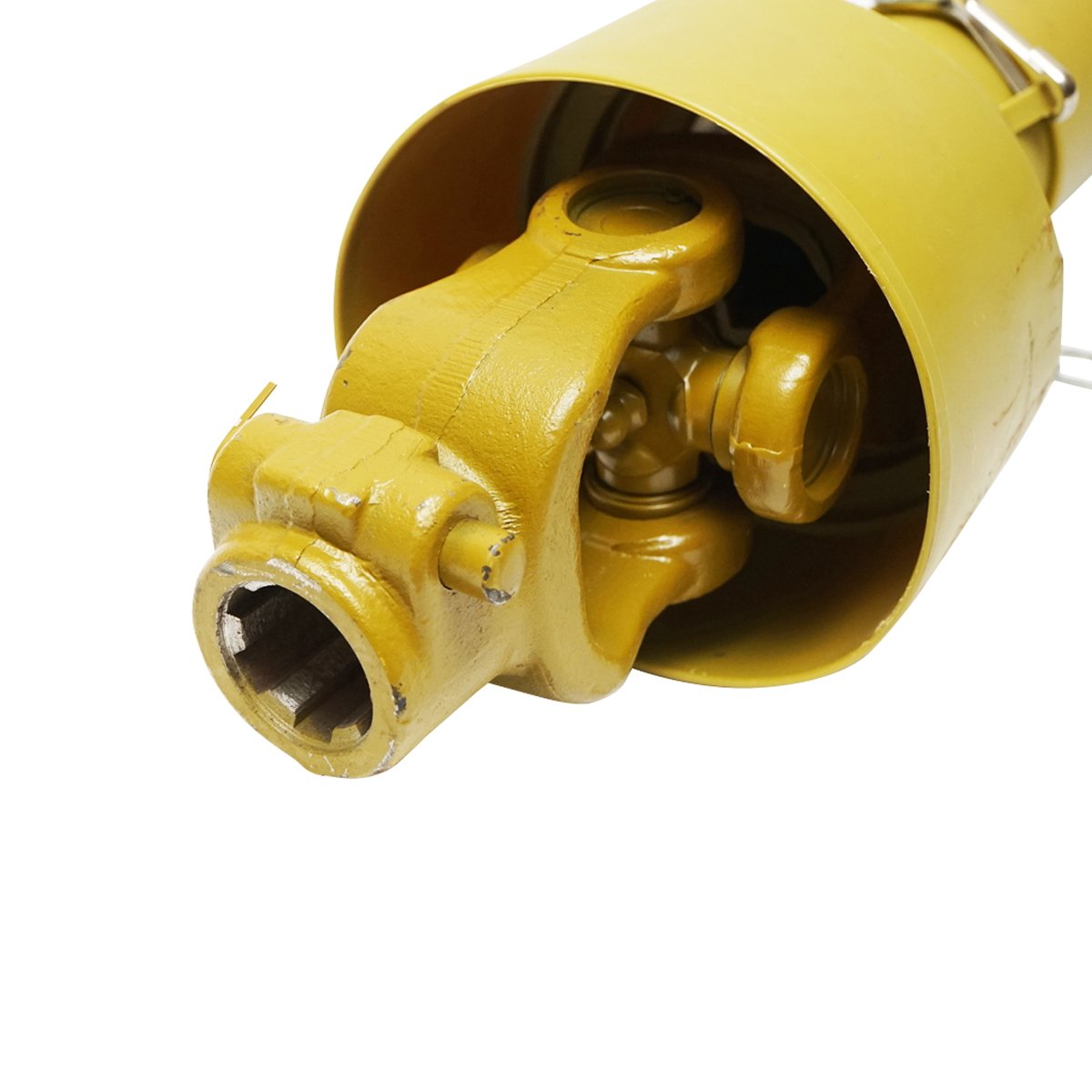 Cardan 850 mm T4 cruce 27x75 (teava triunghi)1 3/8 Z=6 Cositoare 1,35/1,65/1,85